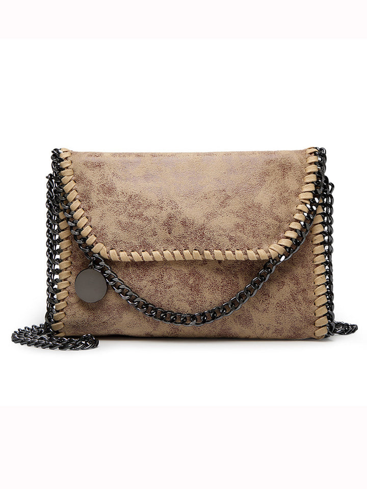 Take Away crossbody clutch bruin