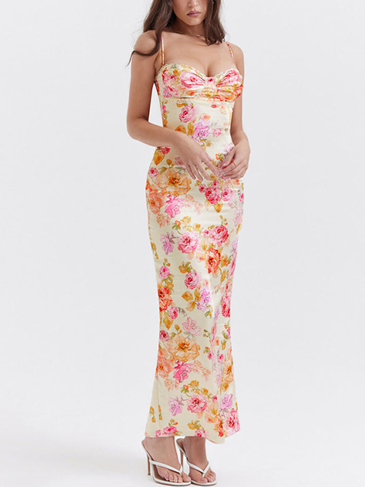 Printed Sexy Maxi Dress