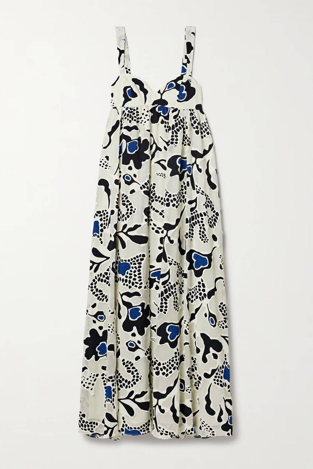Casual Backless Printed Pocket Loose Vacation Maxi Dress