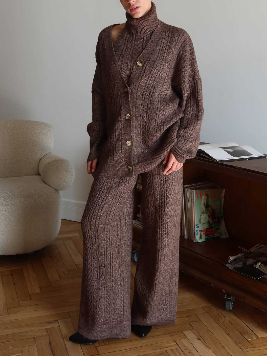 Casual Twist Fashion Cardigan Sweater