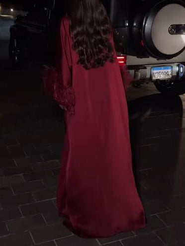 Elegant Slip Dress And Shawl Two-piece Set