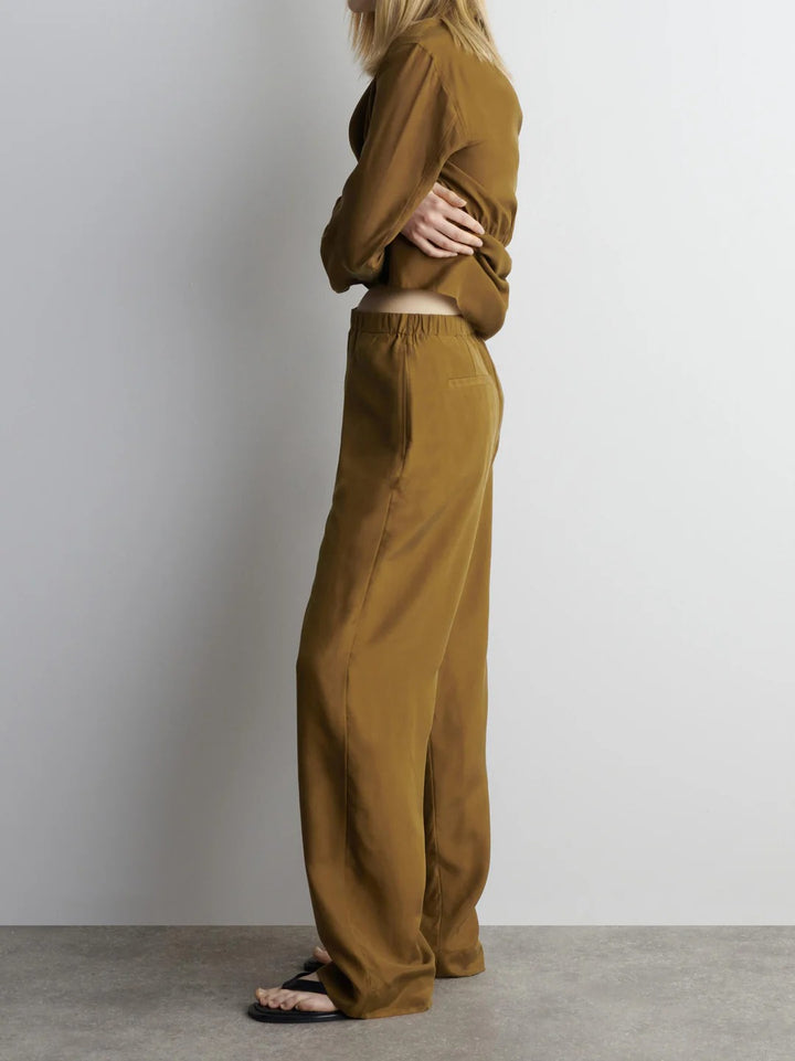 Elegant Wide-leg Casual Suit Trousers