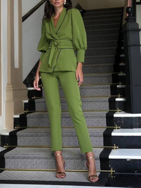 Exquisite Slim-Fit Pencil Pants