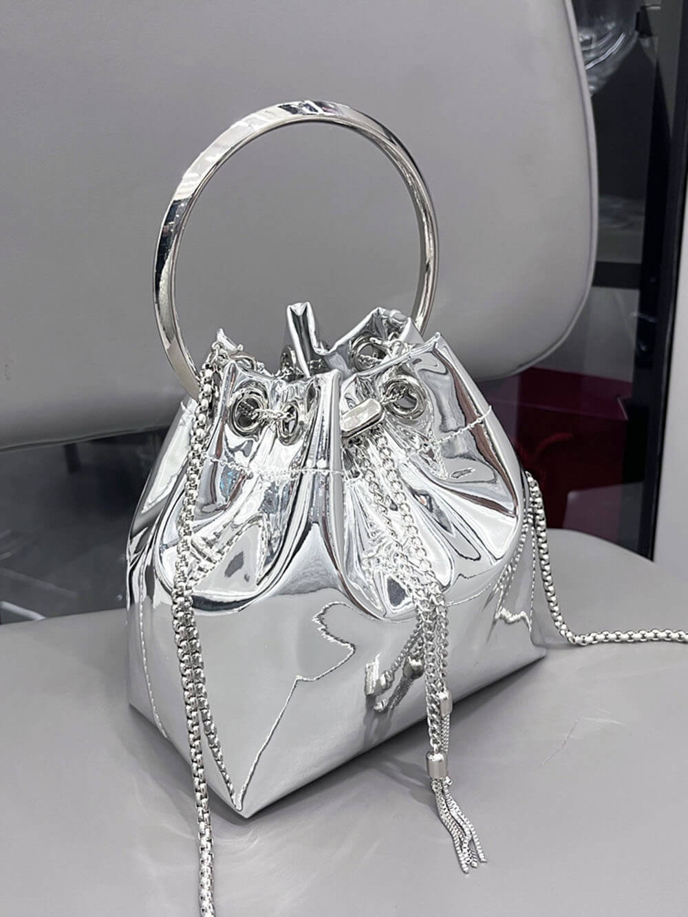 Hand-Held Chain Shoulder Crossbody Bag