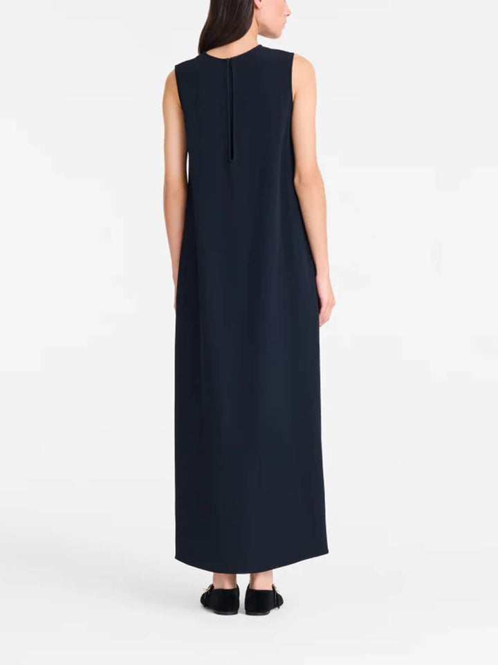 Unique Minimalist High/Low Hem Sleeveless Jumpsuit