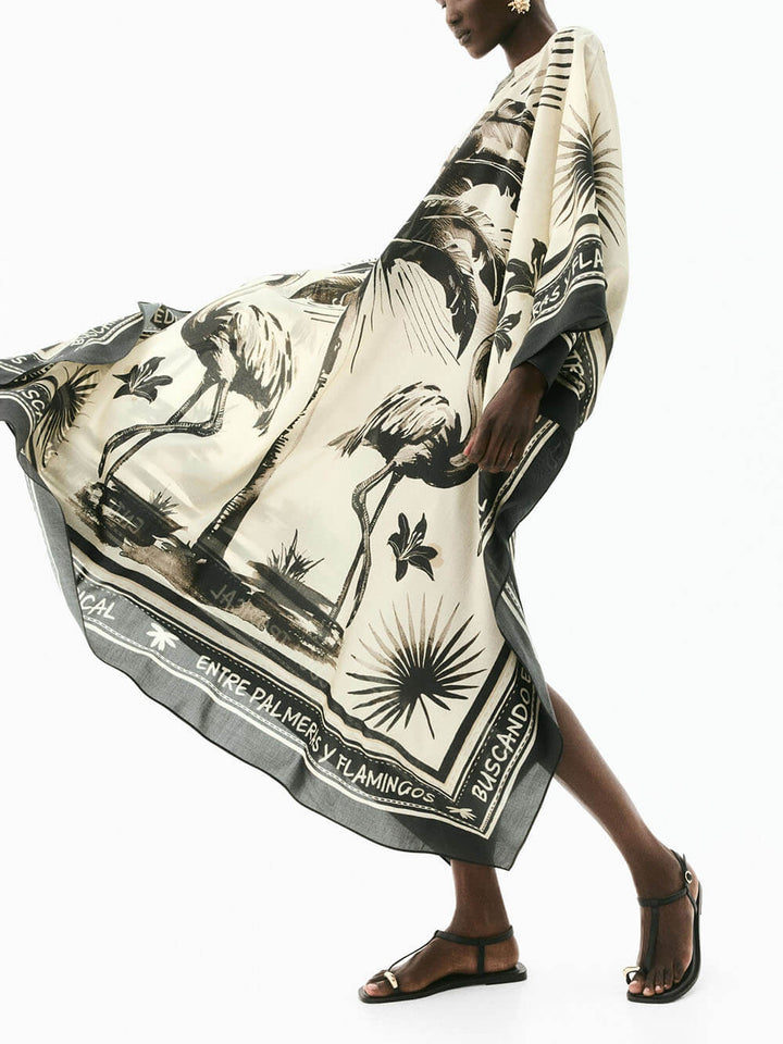 Casual Slit Oversized Silhouette Dress