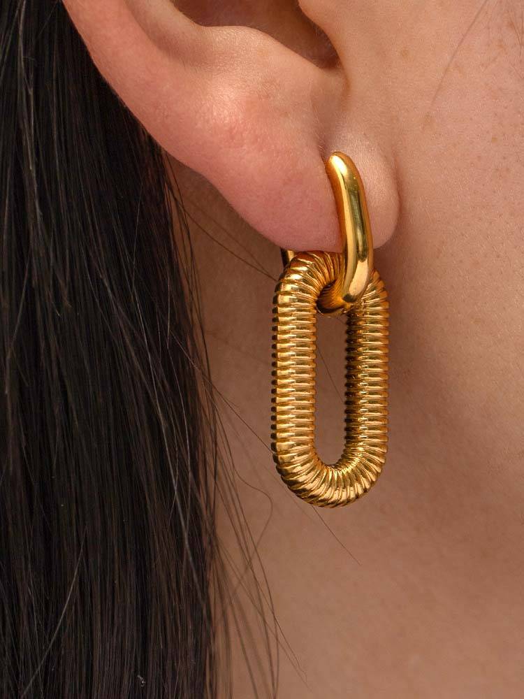 Minimalist Chain Earrings