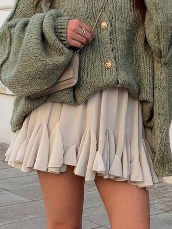 Casual Batwing Sleeve Cardigan Sweater