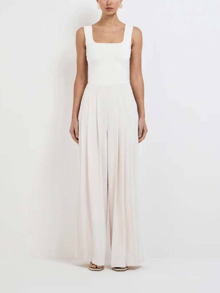 Sexy Ruched Corset Tank Top