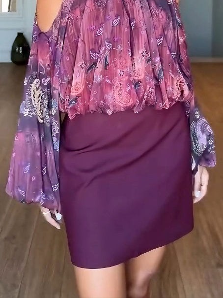 Versatile Fit Short Skirt