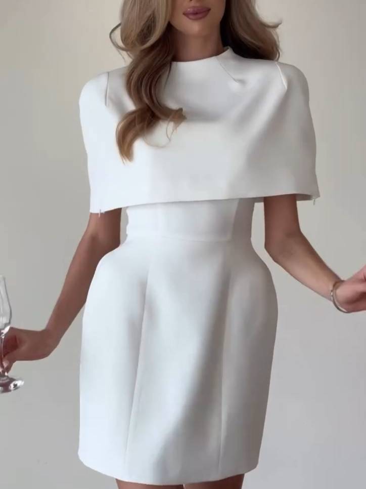 Shawl Design Mini Dress