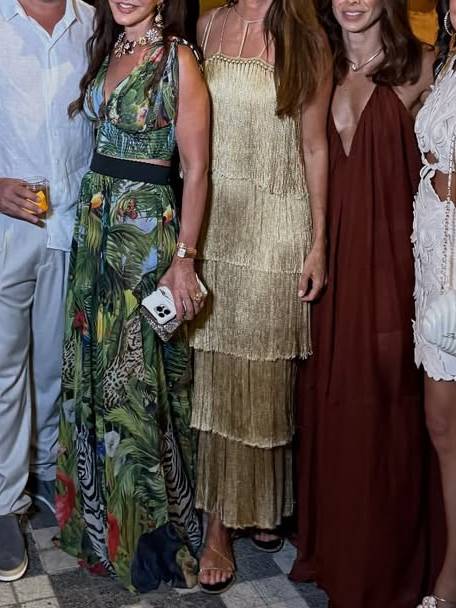 Light Luxury Tassel Sling Maxi Dress