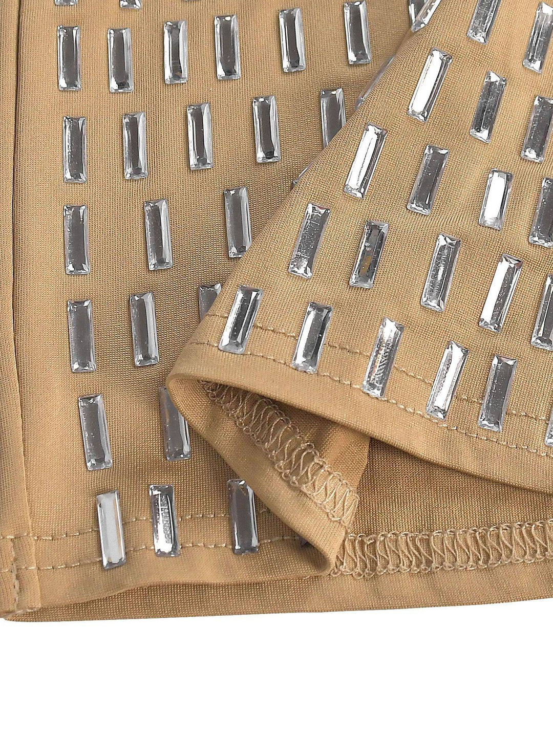 Shiny Tube Top Slim-Fit Maxi Dress