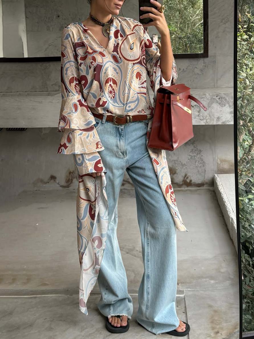 Casual Oversized White Button-Up Shirt