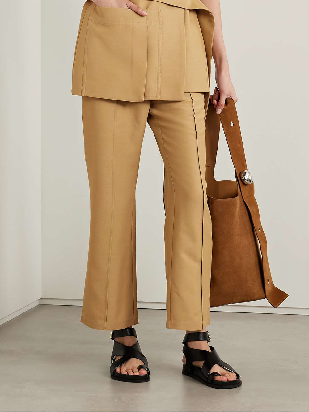 Beautiful Casual Woven Wrap Top