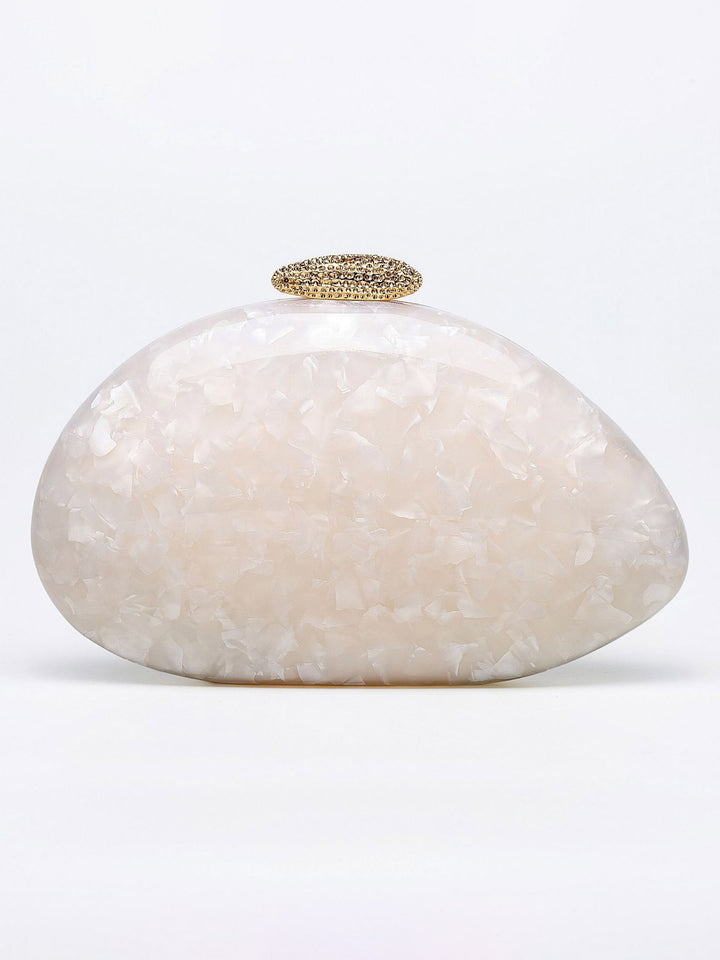 Fashionable Special-shaped Shell Acrylic Wedding Bag