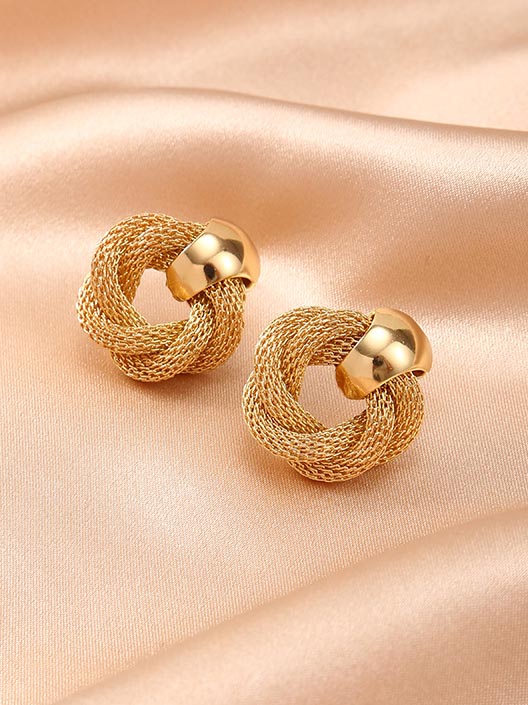 Fashion Hollow Hoop Wrap Earrings