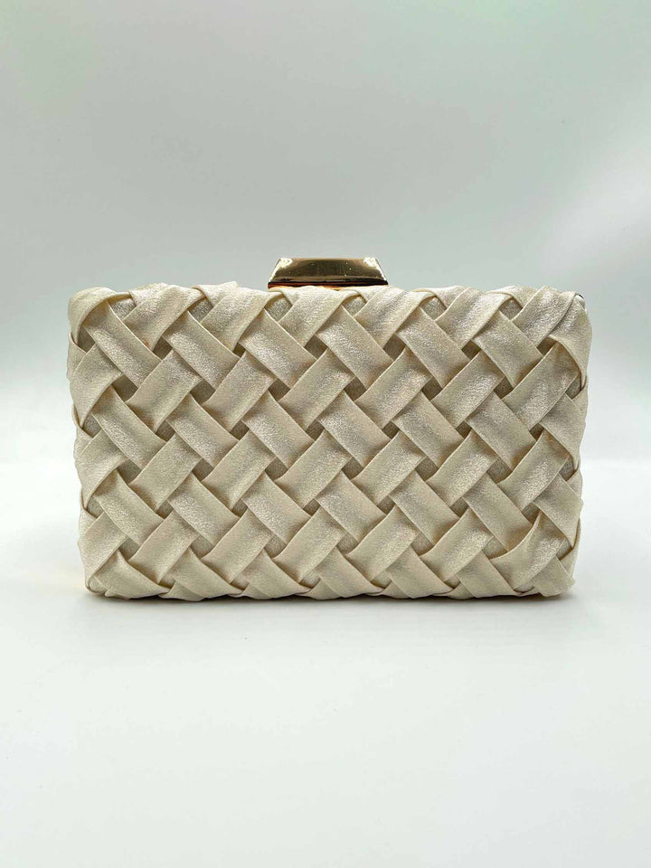 Fashion Woven Banquet Clutch Bag