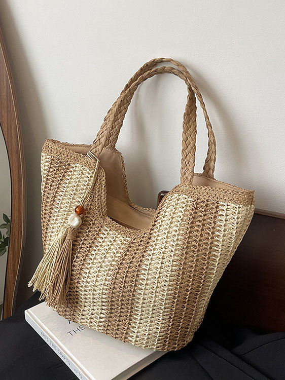 Beach Woven Tote Bag