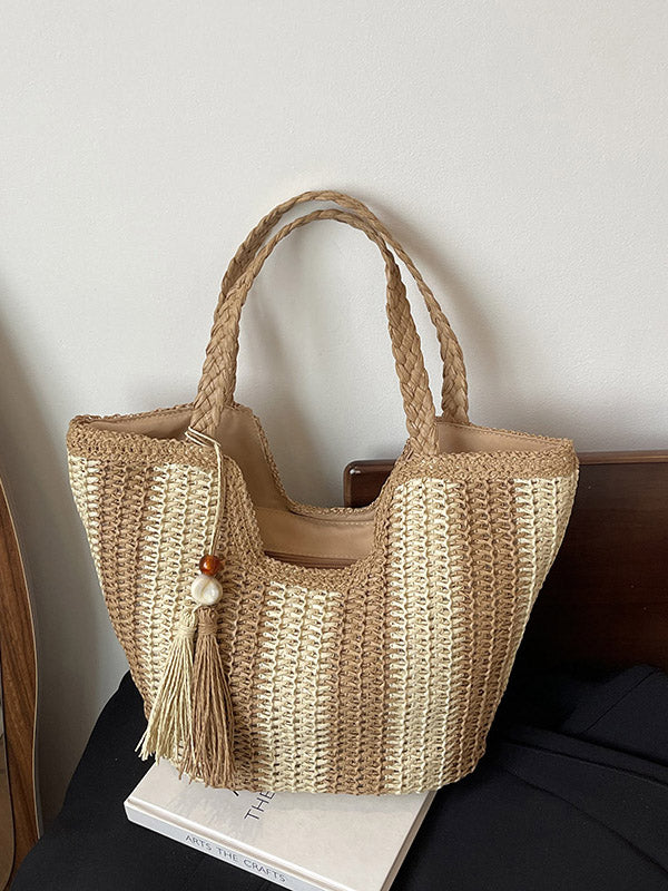 Beach Woven Tote Bag