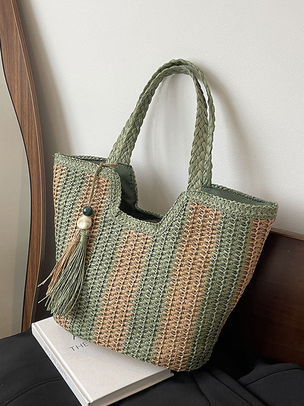 Beach Woven Tote Bag