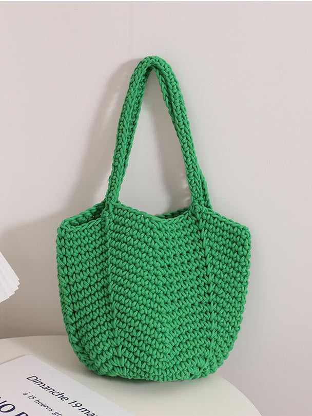 Bolso de playa tejido para vacaciones