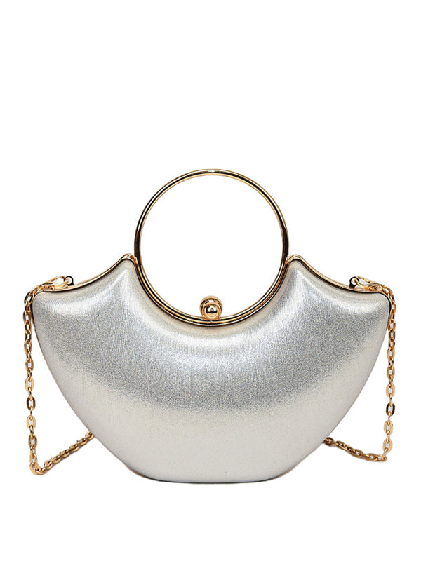 Retro Clip Light Luxe Persoonlijkheid Mode Crossbody Tas