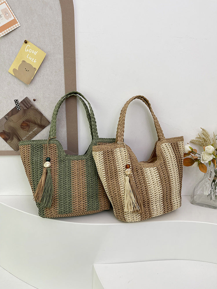 Beach Woven Tote Bag