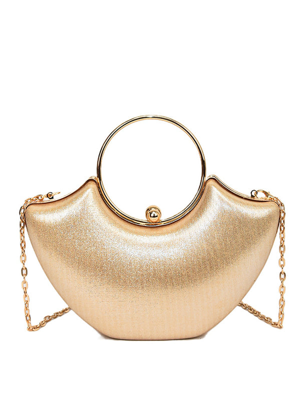 Retro Clip Light Luxe Persoonlijkheid Mode Crossbody Tas