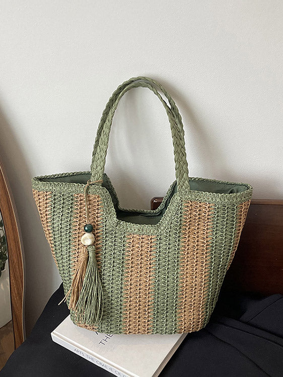 Beach Woven Tote Bag