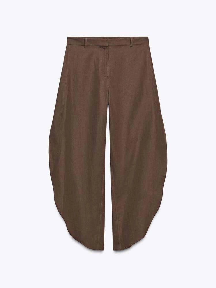 Oblique Collar Off-shoulder bodysuits And Side Slits Wide Leg Pants Suit- Pants