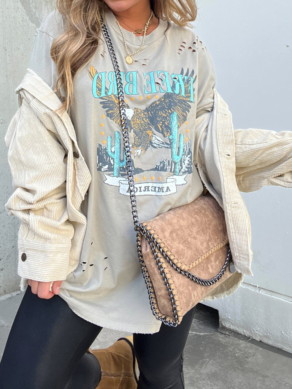 Take Away Clutch Crossbody Bronzeado