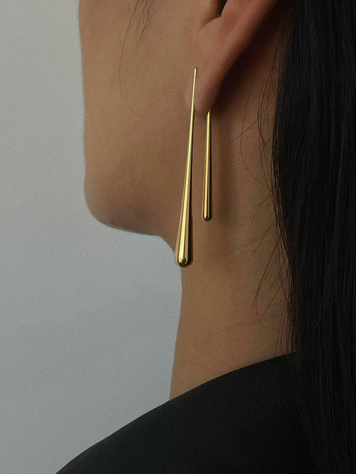 Asymmetrical Water Drop Earrings