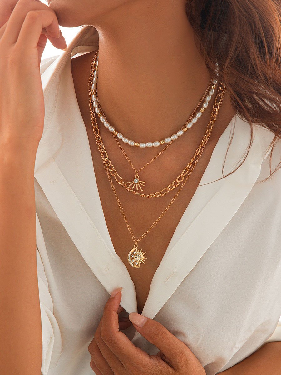 Baroque Pearl Multi-layer Clavicle Necklace