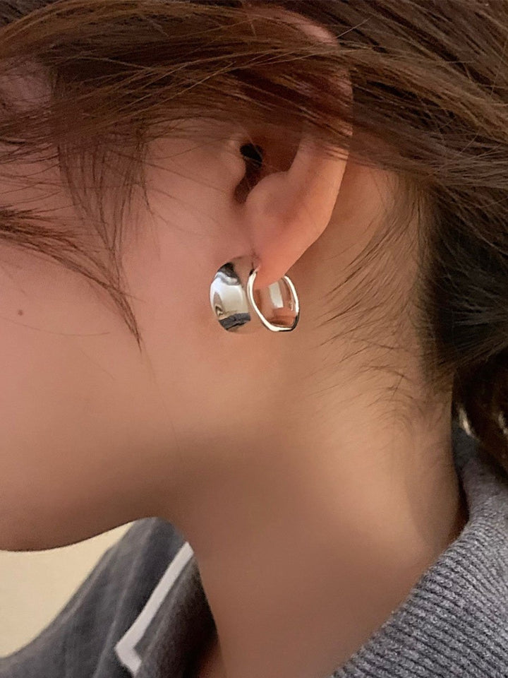 Sexy Curved Geometric Earrings