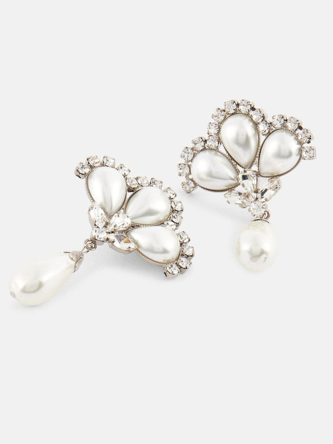 Boucles d'oreilles en perles en forme d'éventail de fleurs personnalisées