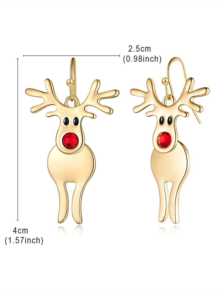 Christmas Elk Earrings