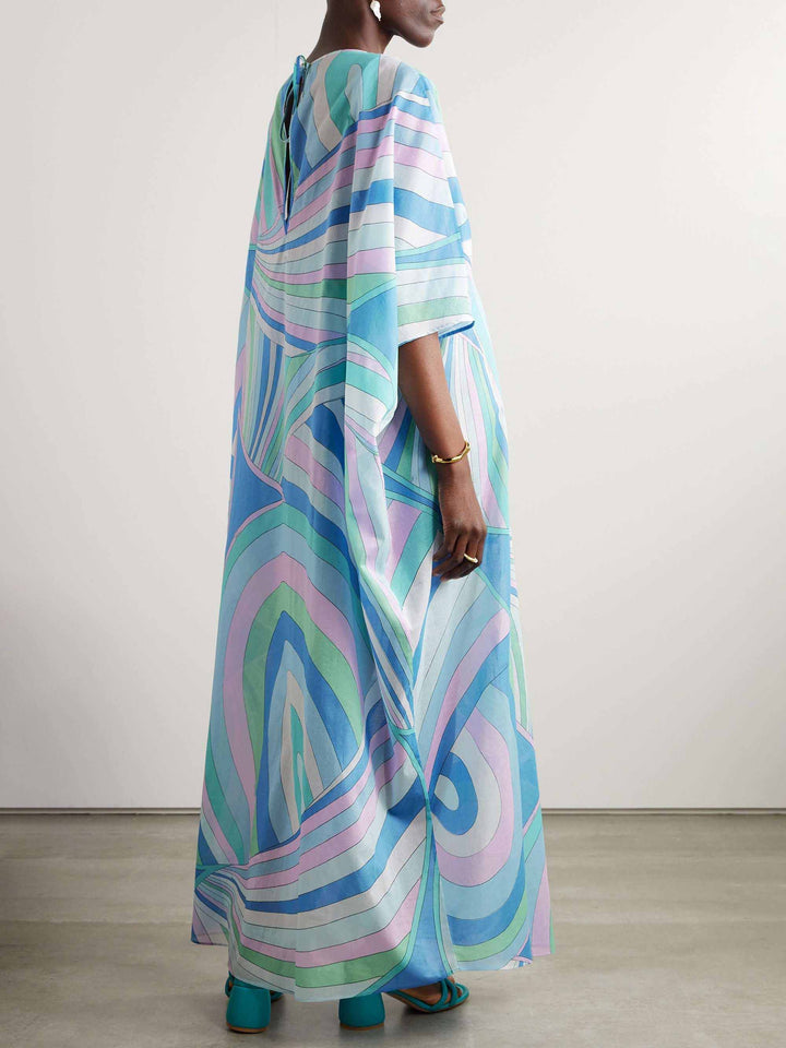 Unique Maxi Dress Dress Print Psychedelic